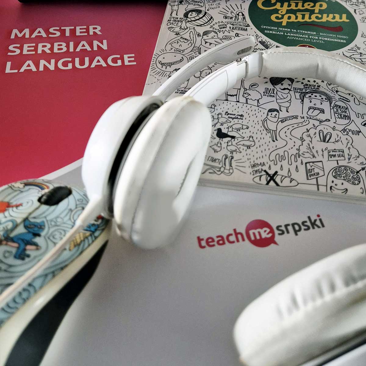 Teach me SRPSKI - headphones
